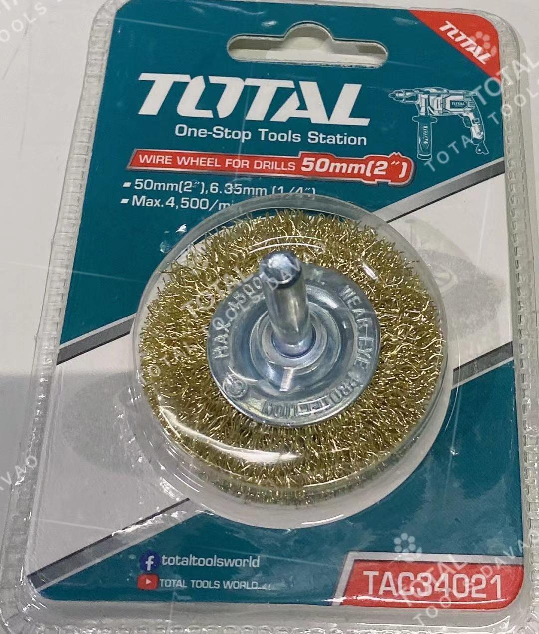 BÁNH CƯỚC 50MM, 75MM ,100MM TOTAL TAC34021, TAC34031, TAC34041 - HÀNG CHÍNH HÃNG