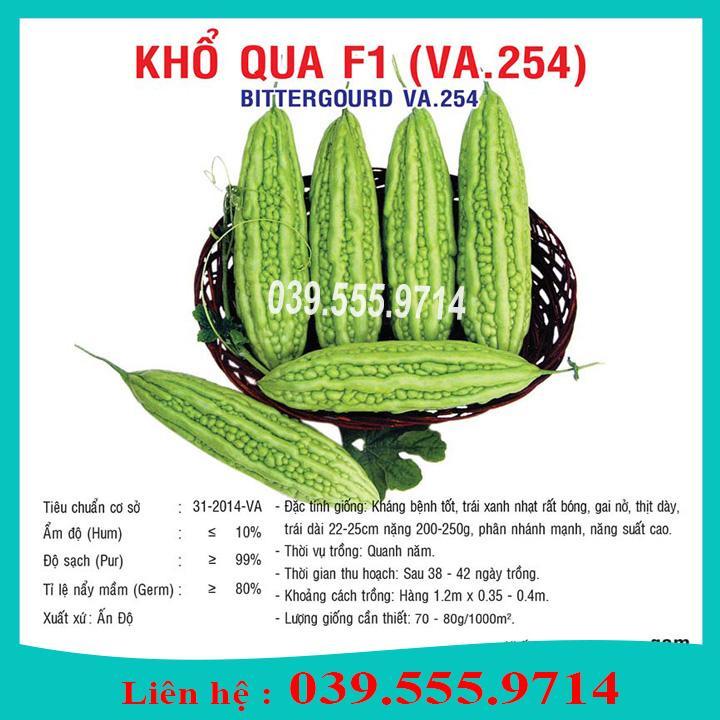 HẠT GIỐNG KHỔ QUA NẢY MẦM TỐT