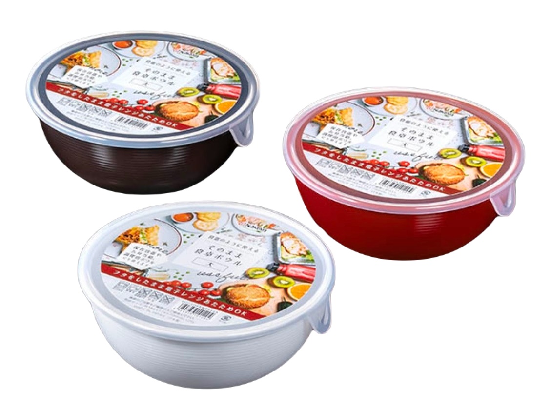 Hộp nhựa dùng trong lò vi sóng Nakaya 480mL - Hàng nội địa Nhật Bản nhập khẩu chính hãng