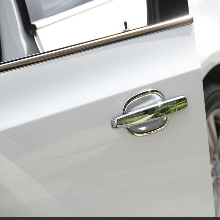 Bộ 4 Ốp Tay Nắm Và Hõm Cửa Xe Vios 2003-2013
