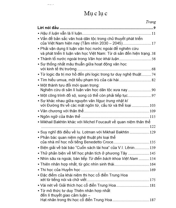 Hậu Lý Luận Vẫn Là Lý Luận - Phương Lựu