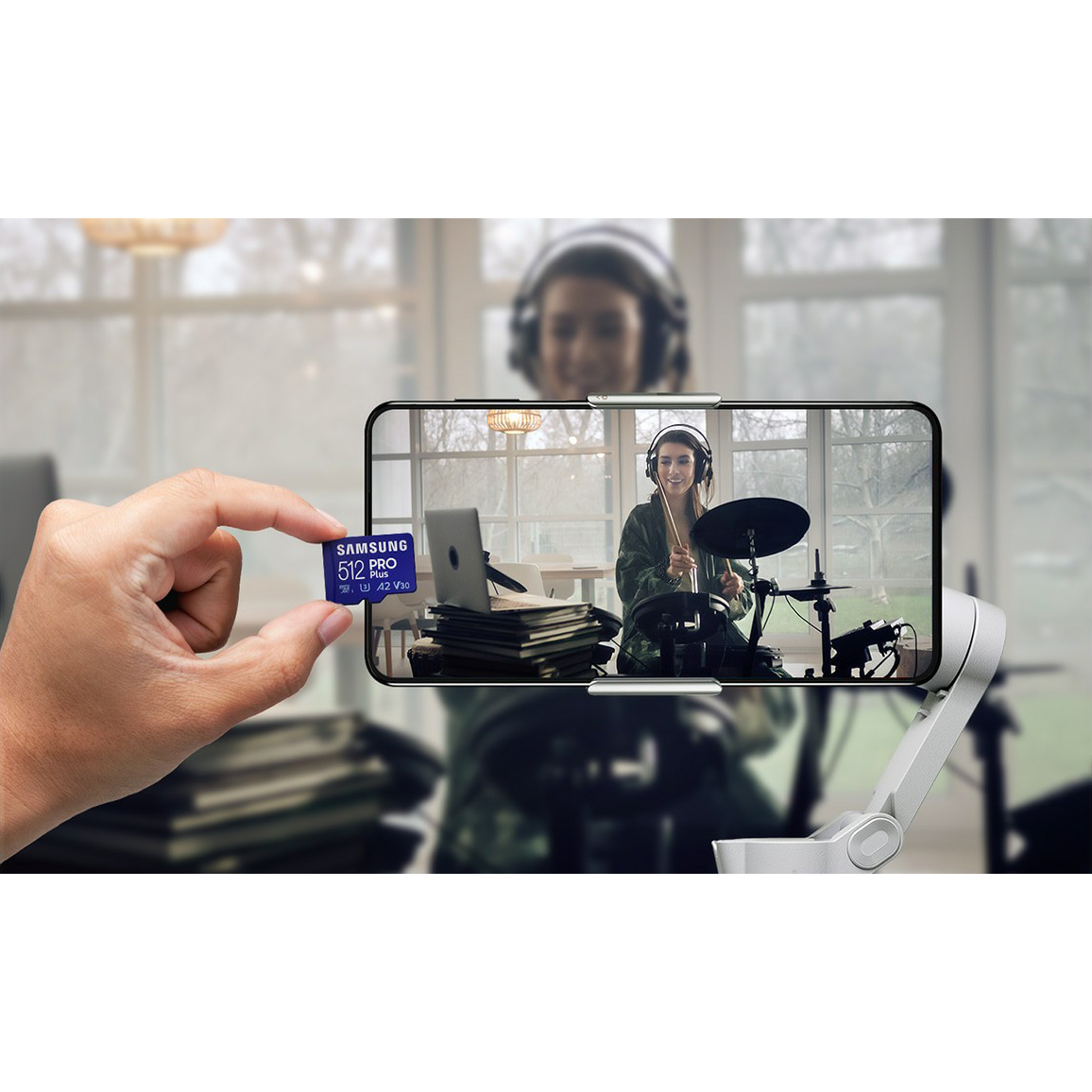 Thẻ Nhớ MicroSDXC Samsung PRO Plus UHS-I 180MB/s Kèm Adapter - Hàng Chính Hãng