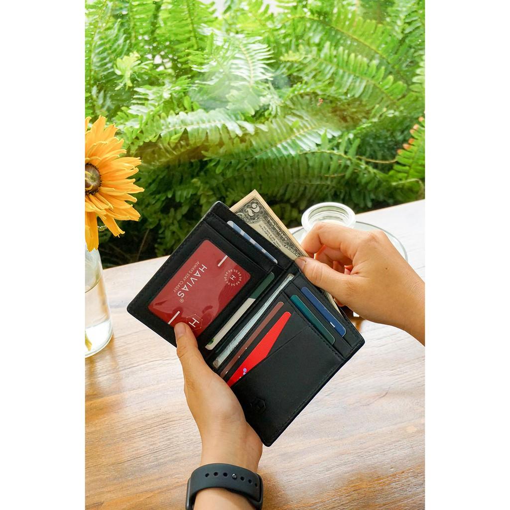 Ví Da Verzip2 Handcrafted Wallet HAVIAS