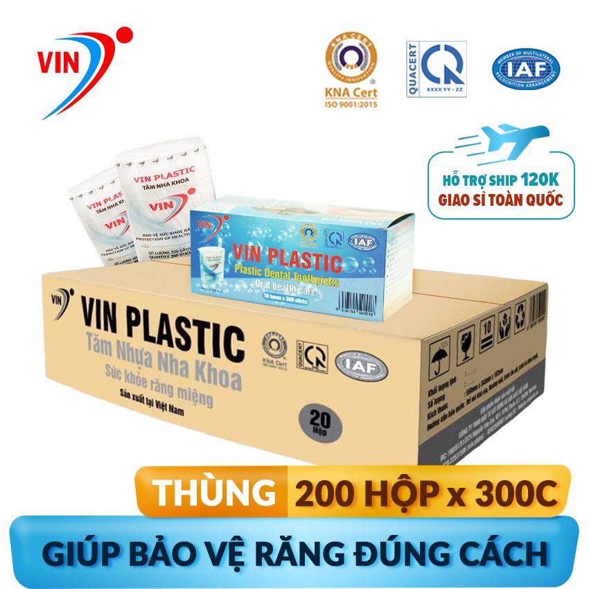 Tăm nha khoa (Thùng 20 lốc x lốc 10 hộp x hộp 300) (60000 cái) MS-0021