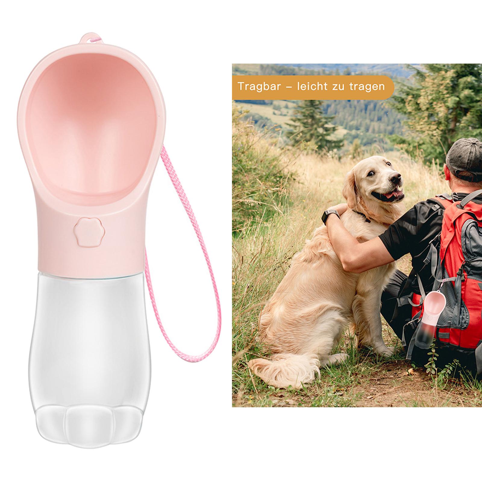 350ml Dog Water Bottle For Small Large Dogs for Walking Food Grade Plastic