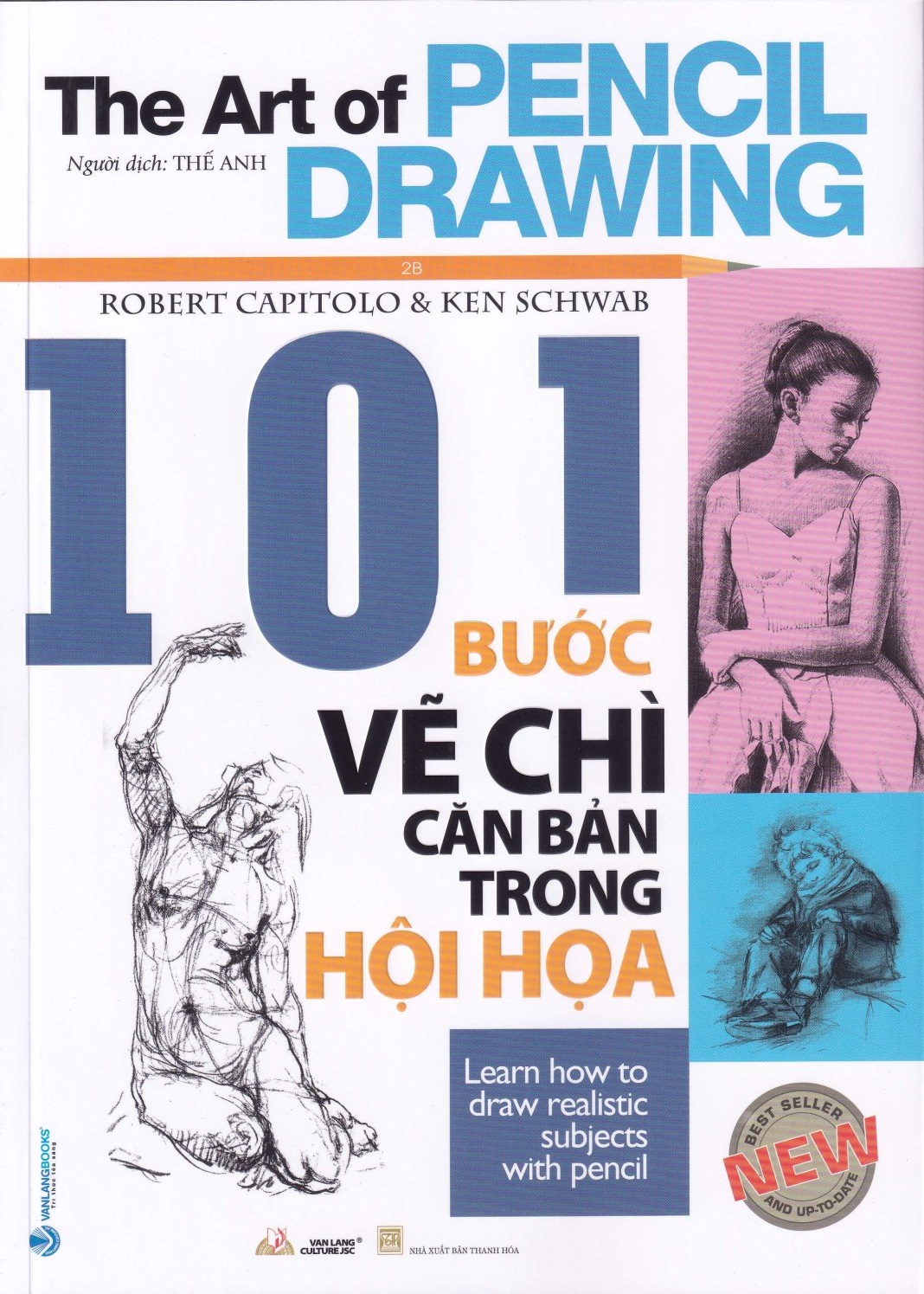 COMBO BÍ QUYẾT VẼ BÚT CHÌ + 101 BƯỚC VẼ CHÌ CĂN BẢN TRONG HỘI HỌA