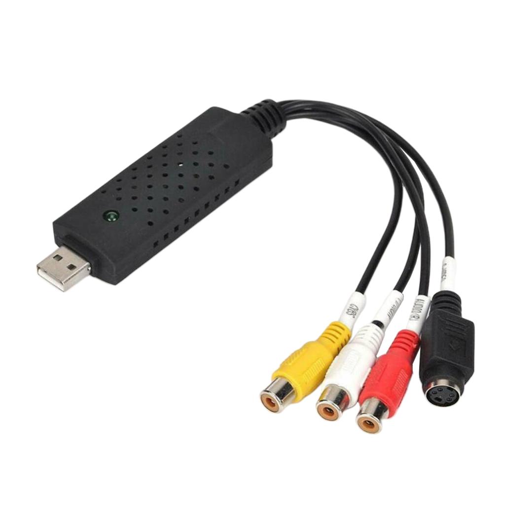 USB 2.0 VHS to DVD Converter Video Audio Card Rca Cable