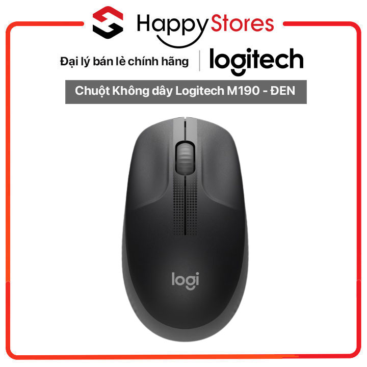 Chuột Không dây Logitech M190 -HÀNG CHÍNH HÃNG