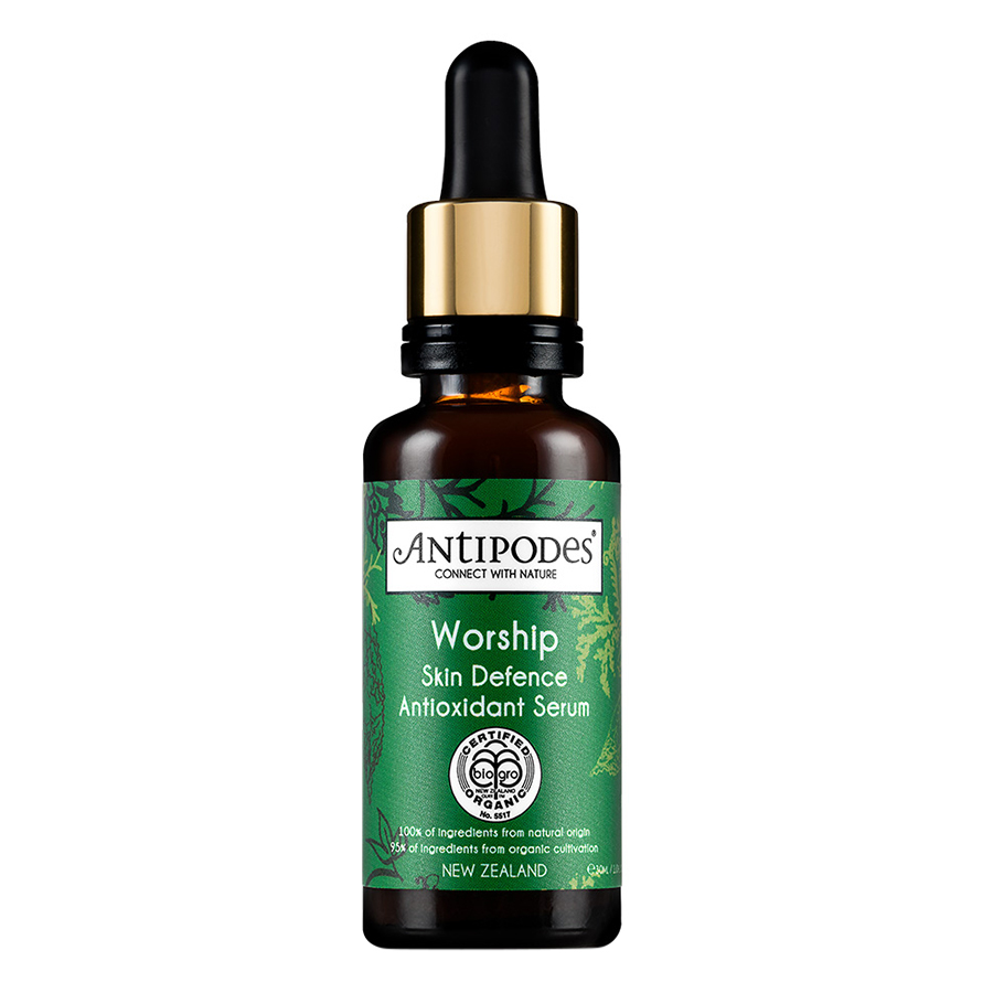 Serum Chống Oxy Hóa Và Bảo Vệ Da Antipodes Worship Skin Defence Antioxidant Serum 30ml