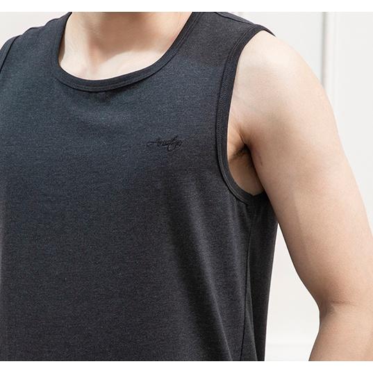 Áo Ba Lỗ TANK-TOP NAM ATT009S1 Vải Lạnh Mịn Mát, Không Nhăn Nhàu, Không Bai, Regular