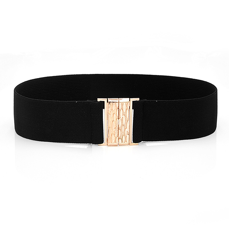 Đai váy Belt Full chun co giãn Đơn giản Thanh lịch H63 Bản 5cm
