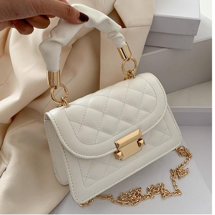 Túi Xách Nữ Thời Trang Túi Xách Mini Có Dây Đeo Chéo Quai Nhúm 19CM