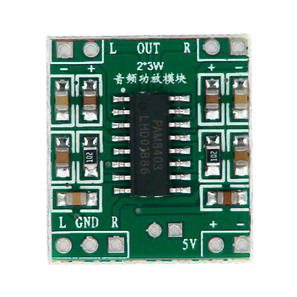 2-Channel Stereo Class 2*3W D Digital Audio Amplifier