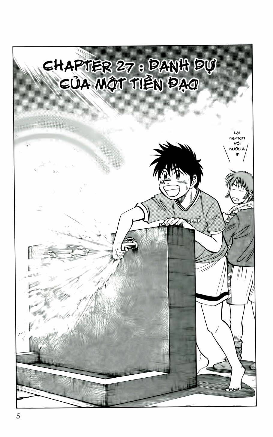 vũ điệu trên sân cỏ - fantasista chapter 27 6