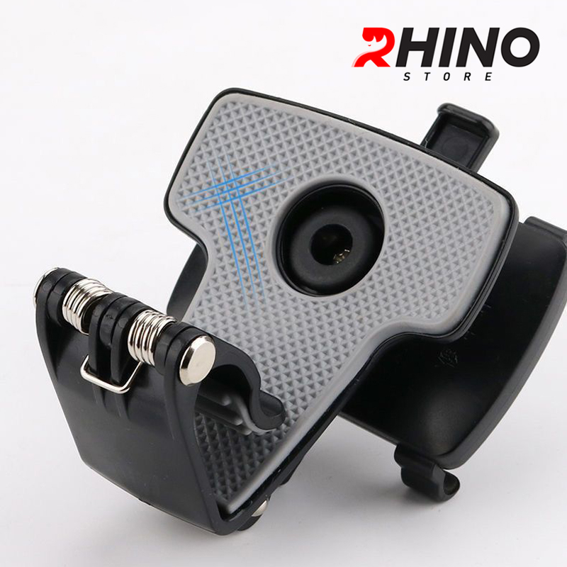 Kệ kẹp điện thoại trên ô tô Rhino KP701, giá đỡ kẹp điện thoại trên xe tiện lợi - Hàng chính hãng
