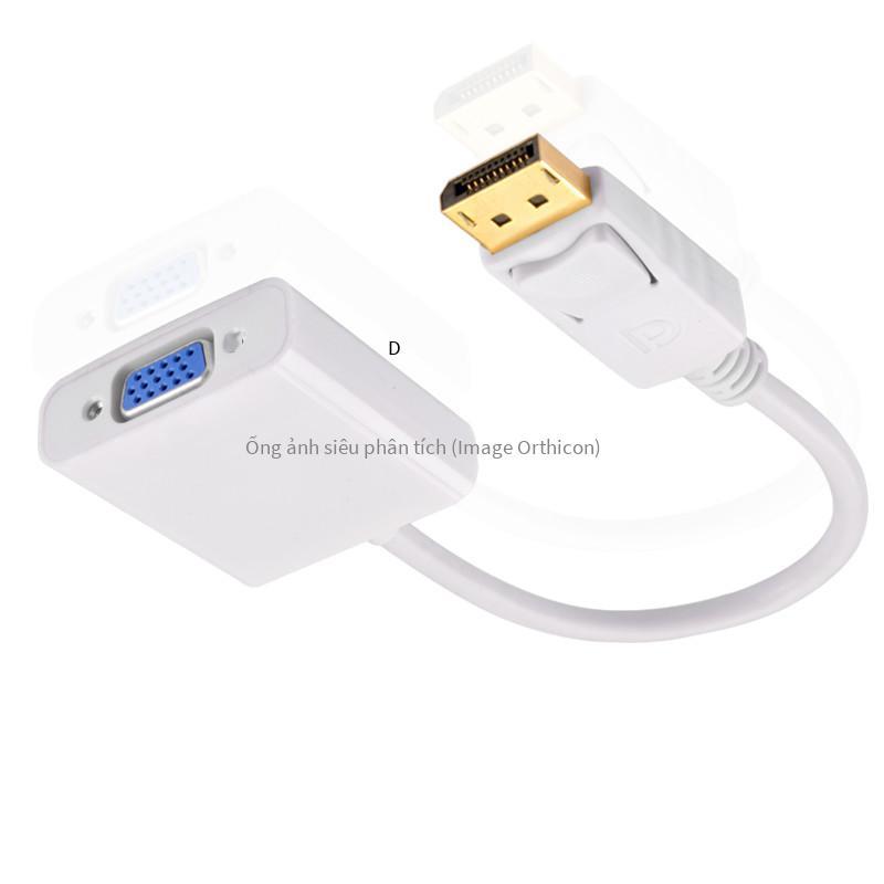 Đảm bảo chất lượng tại chỗ Bộ chuyển đổi DP sang VGA 1080p hình ảnh rõ nét Cáp chuyển đổi DP sang VGA HD video