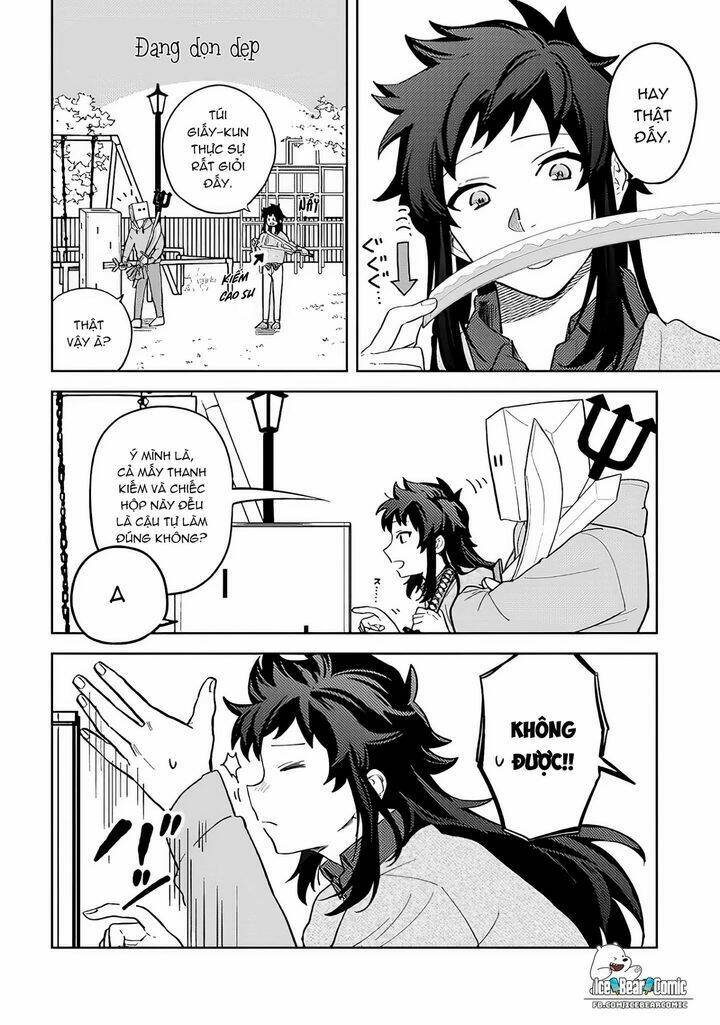 chàng túi giấy đang yêu chapter 9 4