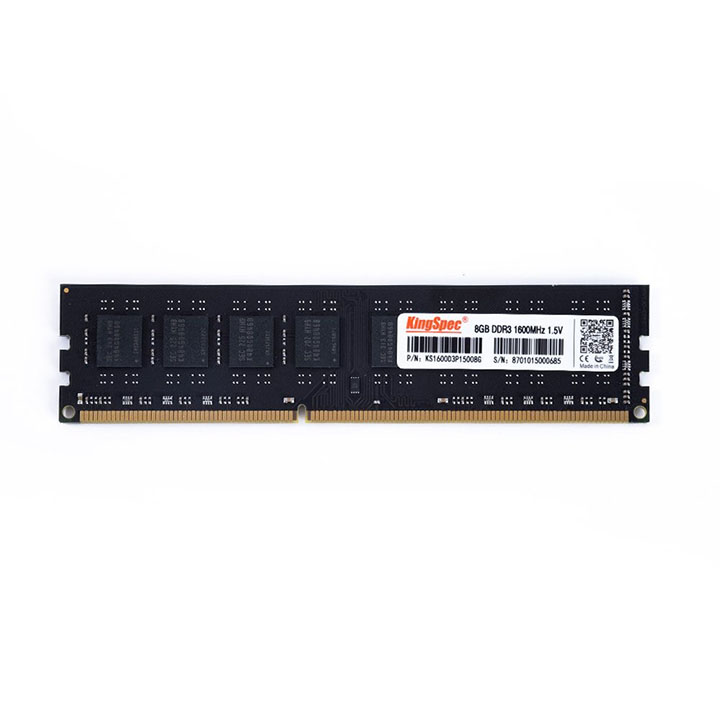 Bộ nhớ RAM PC Kingspec DDR3 - 1600MHz 4GB - Hàng chính hãng