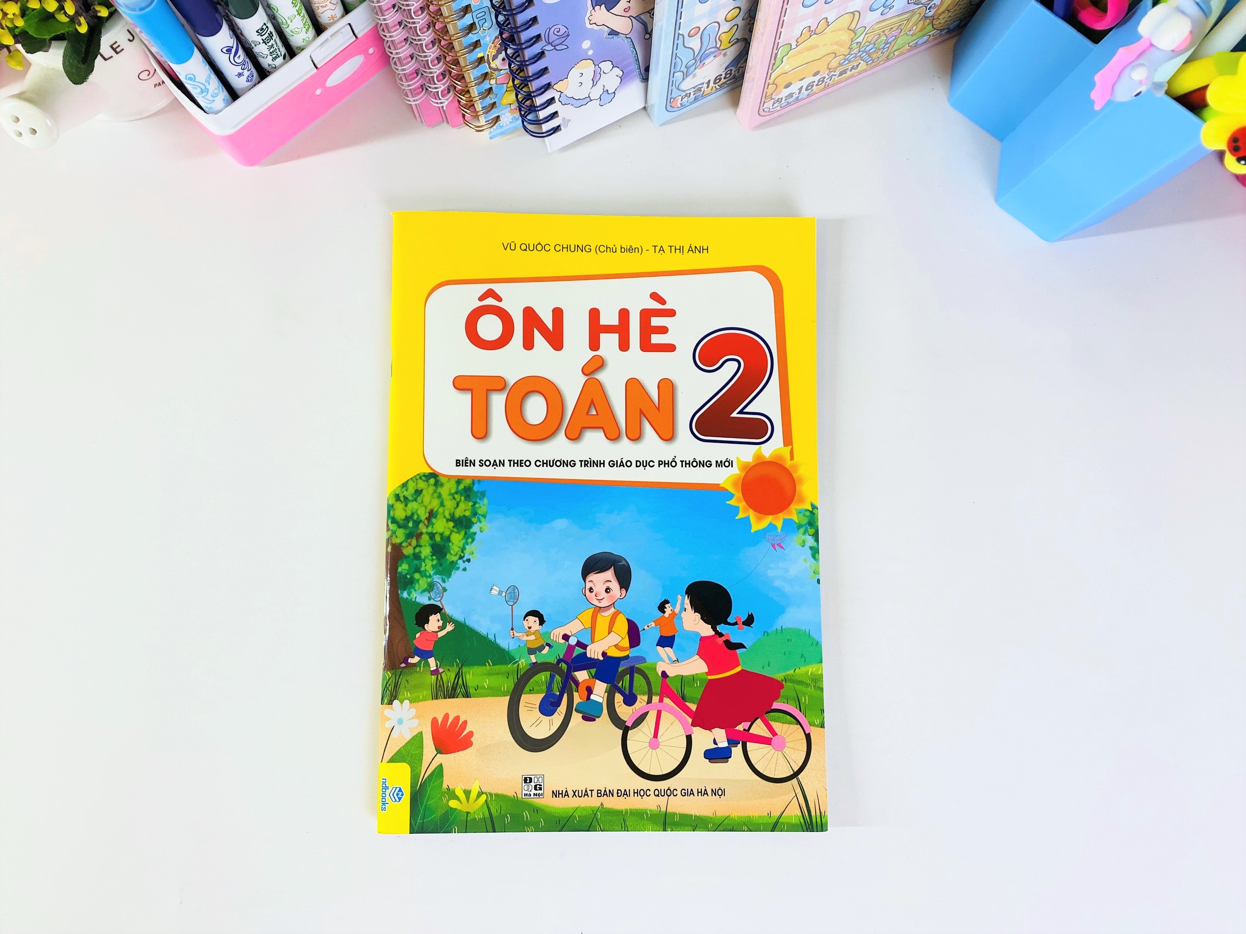 Bộ 2 cuốn Ôn Hè Toán + Tiếng Việt 2 Cánh Diều - ndbooks