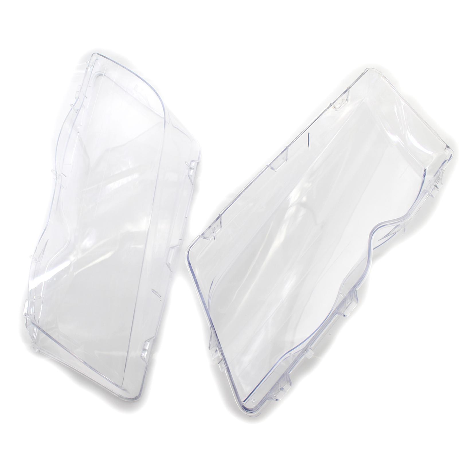 1 Pair Left Right Headlight Headlamp Clear Lens Cover Replacement for BMW E46 3 Series 1998-2001 4 Door