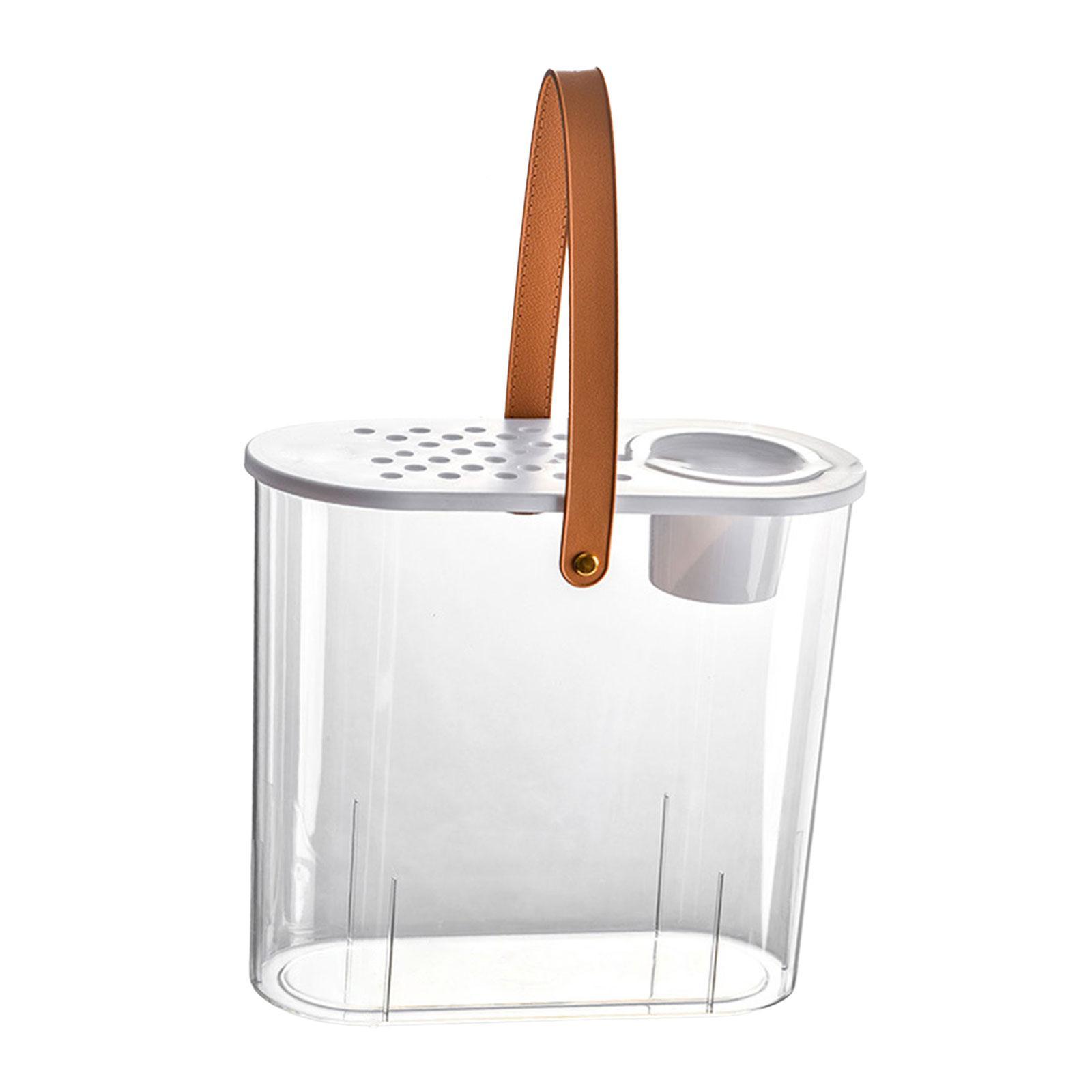 Mini Fish Tank Clear Tank Portable Tabletop Fish Bowl Small Desktop Aquarium