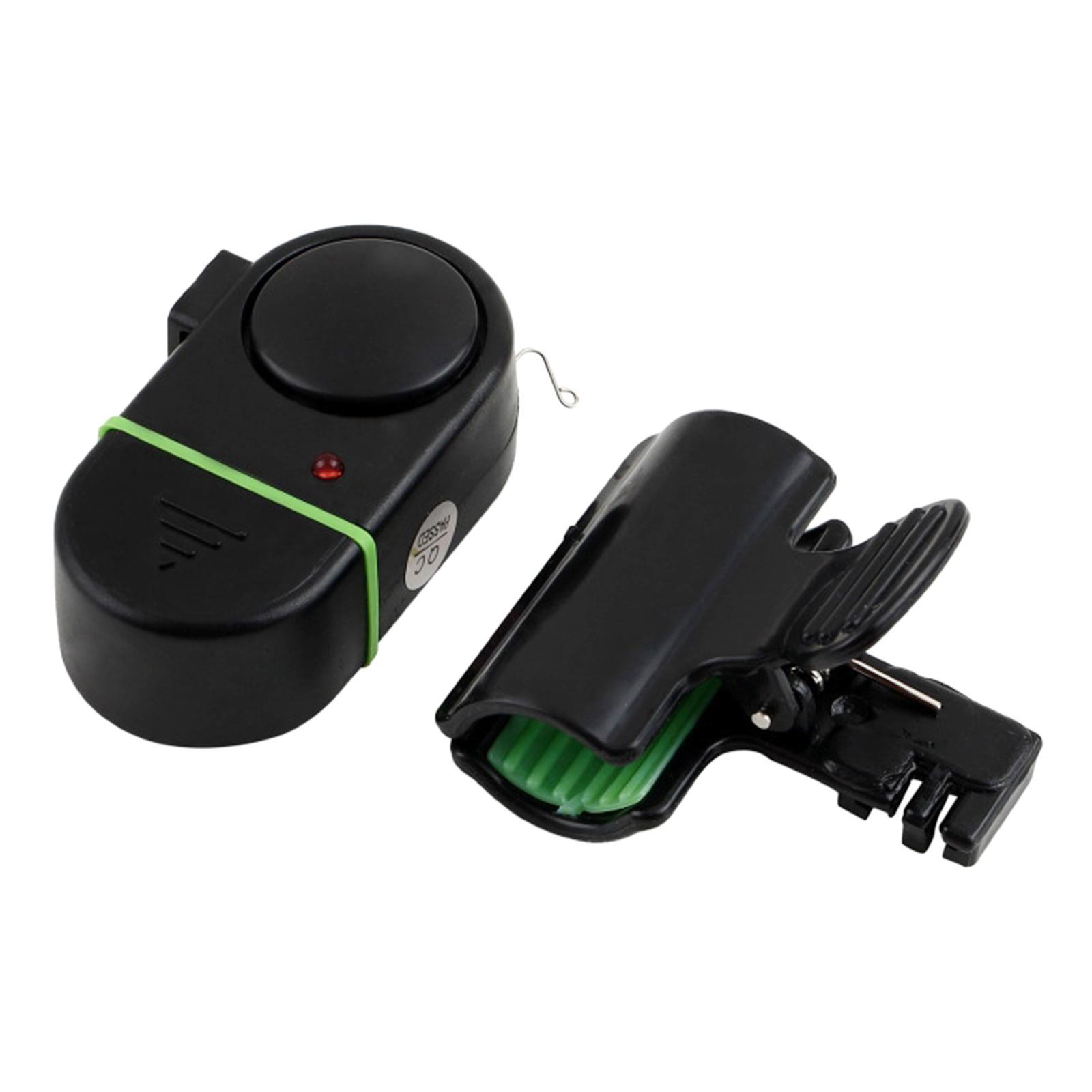 Fishing Bite Alarm Lights Clip on Fishing Rod Fishing Bite Indicator Sensitive Electronic Fishing Alertss for Fish Rod Trout Fishing Outdoor
