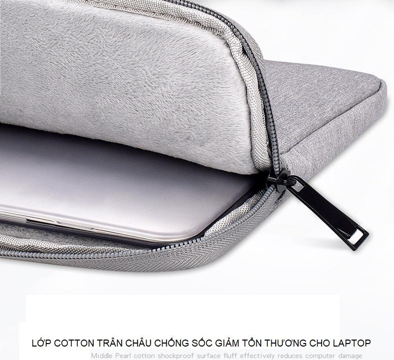 Túi Chống Sốc Laptop Macbook 13.3 inch Chống Nước, Chống Va Đập, Ma Sát