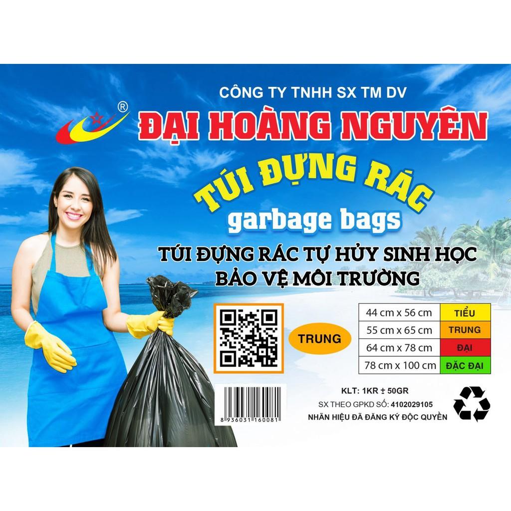 Túi đựng rác Đại Hoàng Nguyên - Bao rác đủ màu giá rẻ