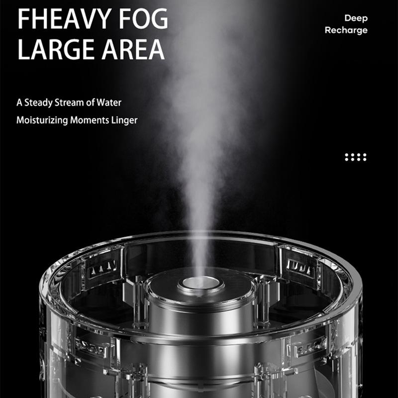 280ML Máy Tạo Độ Ẩm Không Khí Nano Máy Phun Sương Tạo Độ Ẩm Di Động 7 Màu Tuyển Hầu Tước Dưỡng Ẩm Humidificador Cáp USB Cắm Sử Dụng