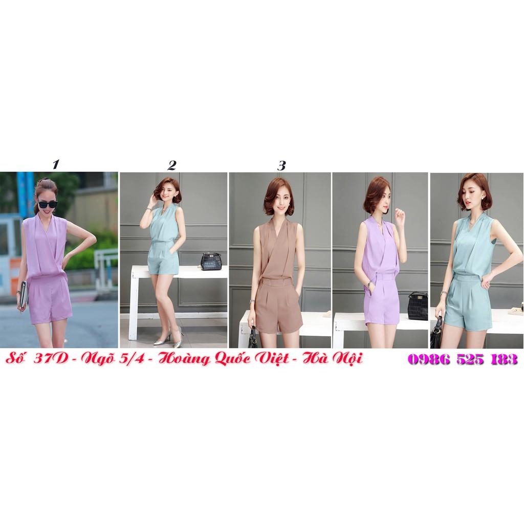 NEW Bộ short giả jum khóa đồng eo M26