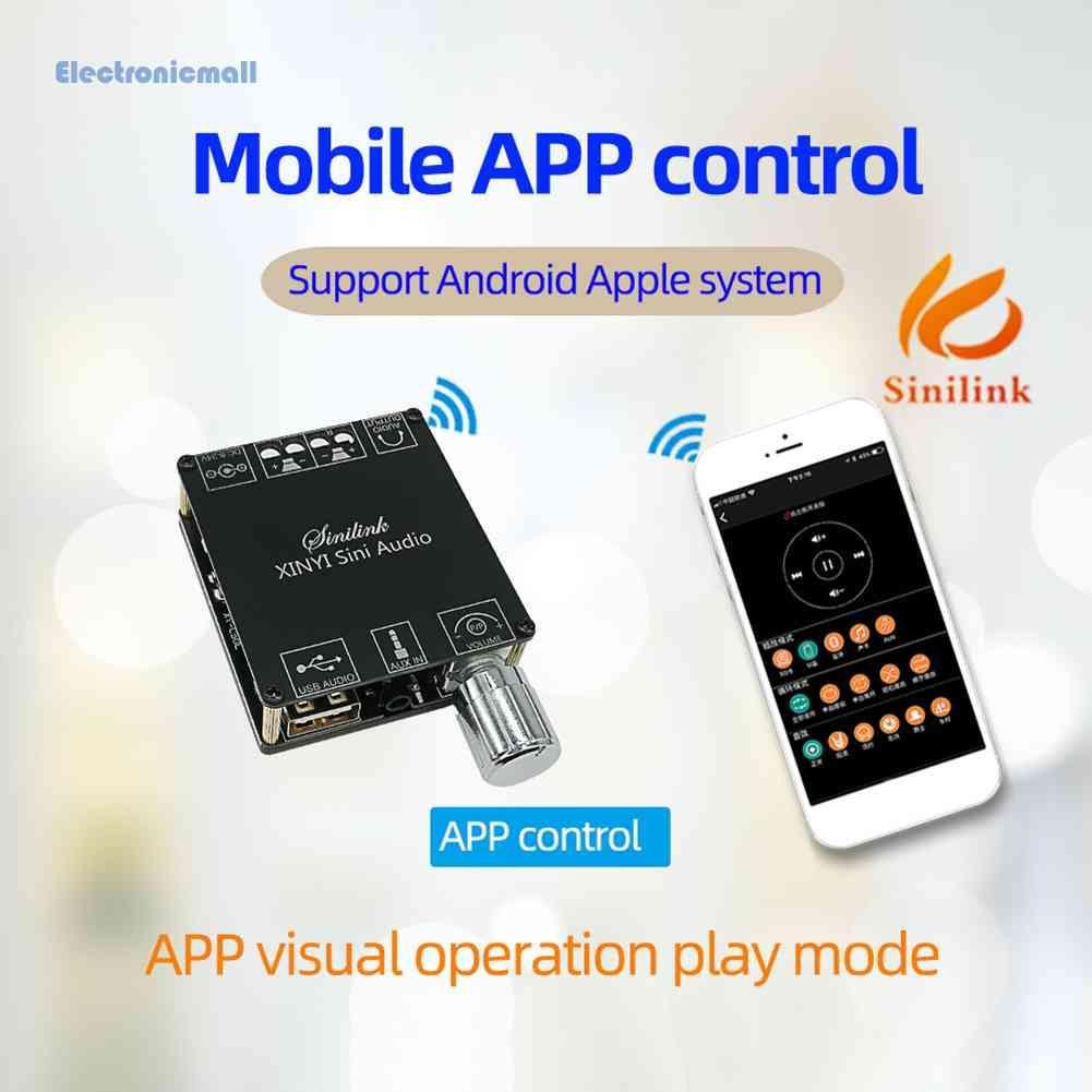 Mô Đun Khuếch Đại Âm Thanh Bluetooth Kỹ Thuật Số XY-C50L 50Wx2 Mall01.vn