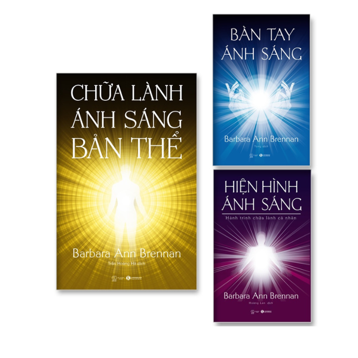 Combo 3 quyển: Hiện Hình Ánh Sáng + Bàn Tay Ánh Sáng + Chữa lành ánh sáng bản thể