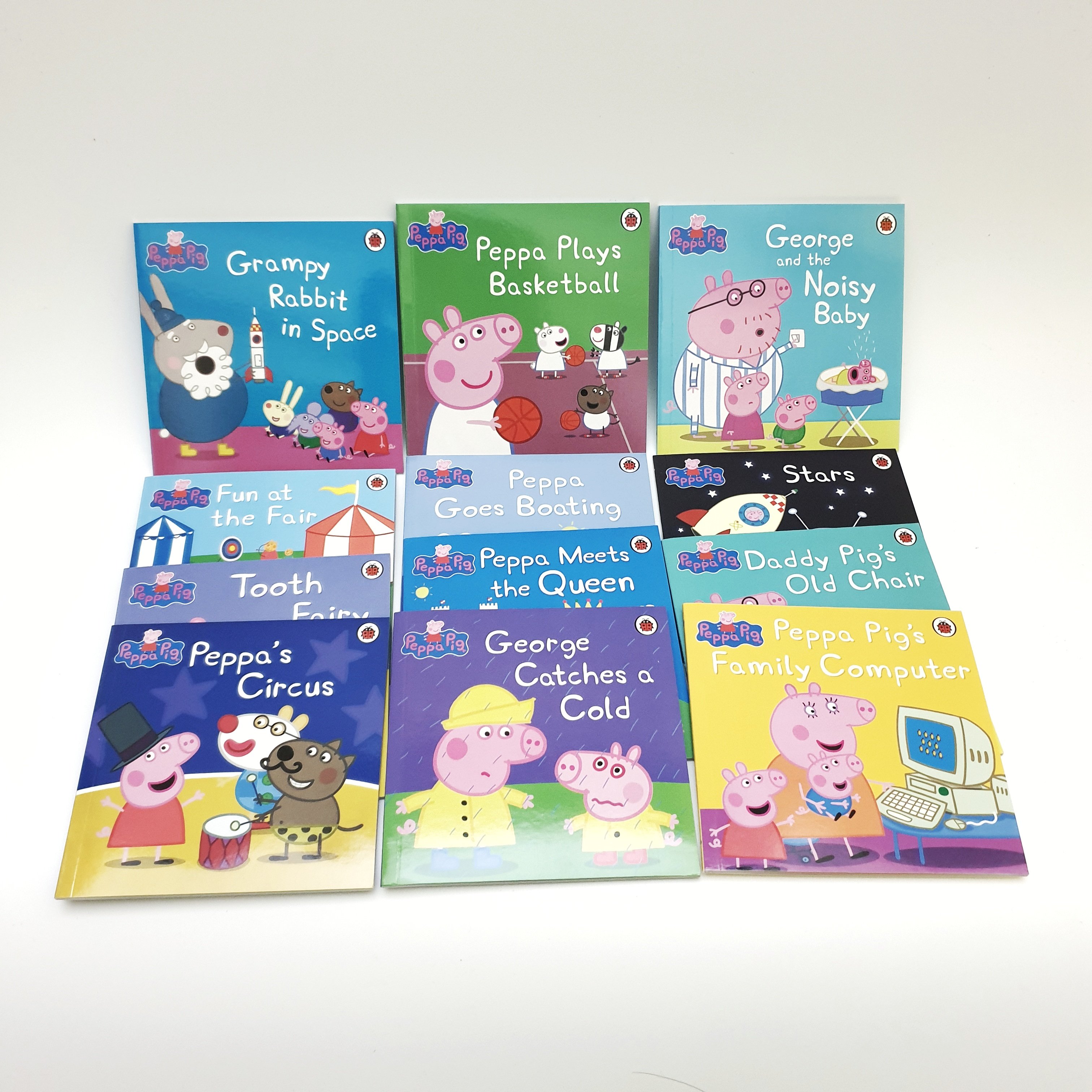 Peppa Pig Ultimate Collection | Hộp xanh - 50 Books + AUDIO | Bản Nhập Khẩu