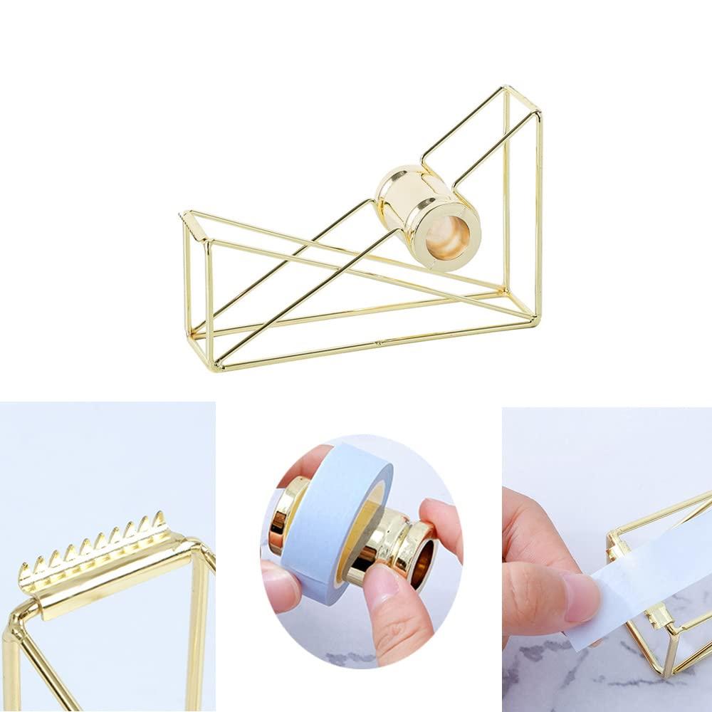 Máy Cắt Băng Keo, 1 Mảnh Kim Loại Hộp Chia Băng Dính, Hộp Đựng Để Bàn, Hộp Đựng Băng Dính, Hộp Đựng Để Bàn, Cho Bao Bì, Văn Phòng