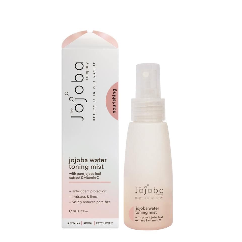 Toner dạng xịt sương  Jojoba Water Toning Mist 50ml - The Jojoba Company