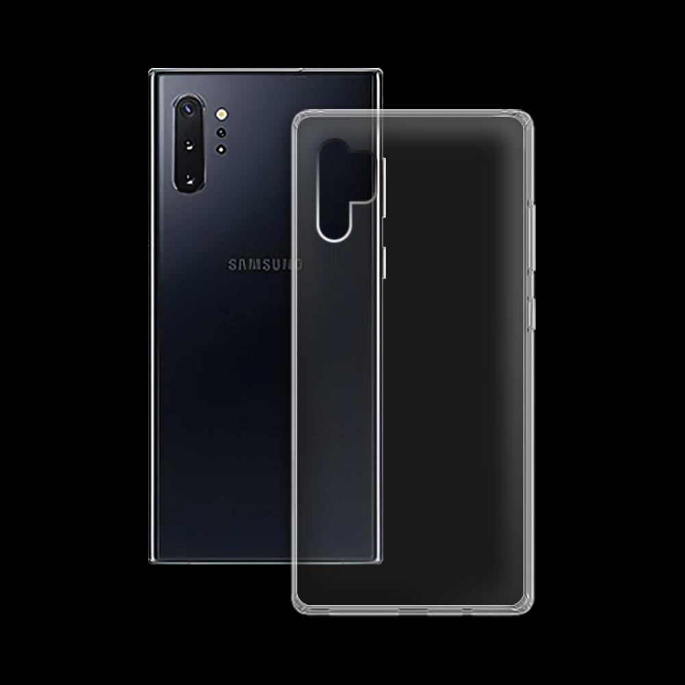 Ốp lưng cho Samsung Galaxy Note 10 Plus - Dẻo Trong - Hàng Chính Hãng