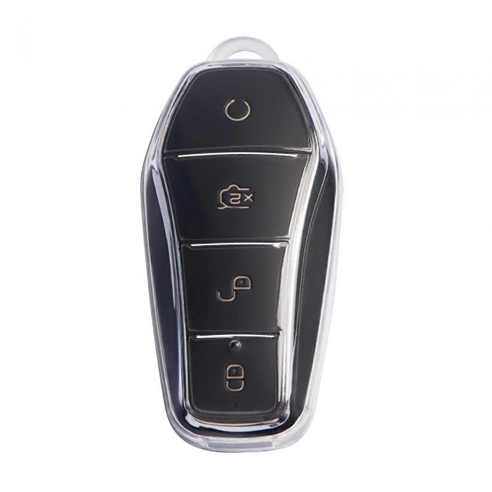 Key Fob Cover Stylish Replacement Parts Car Key Holder for Byd Tang Qin