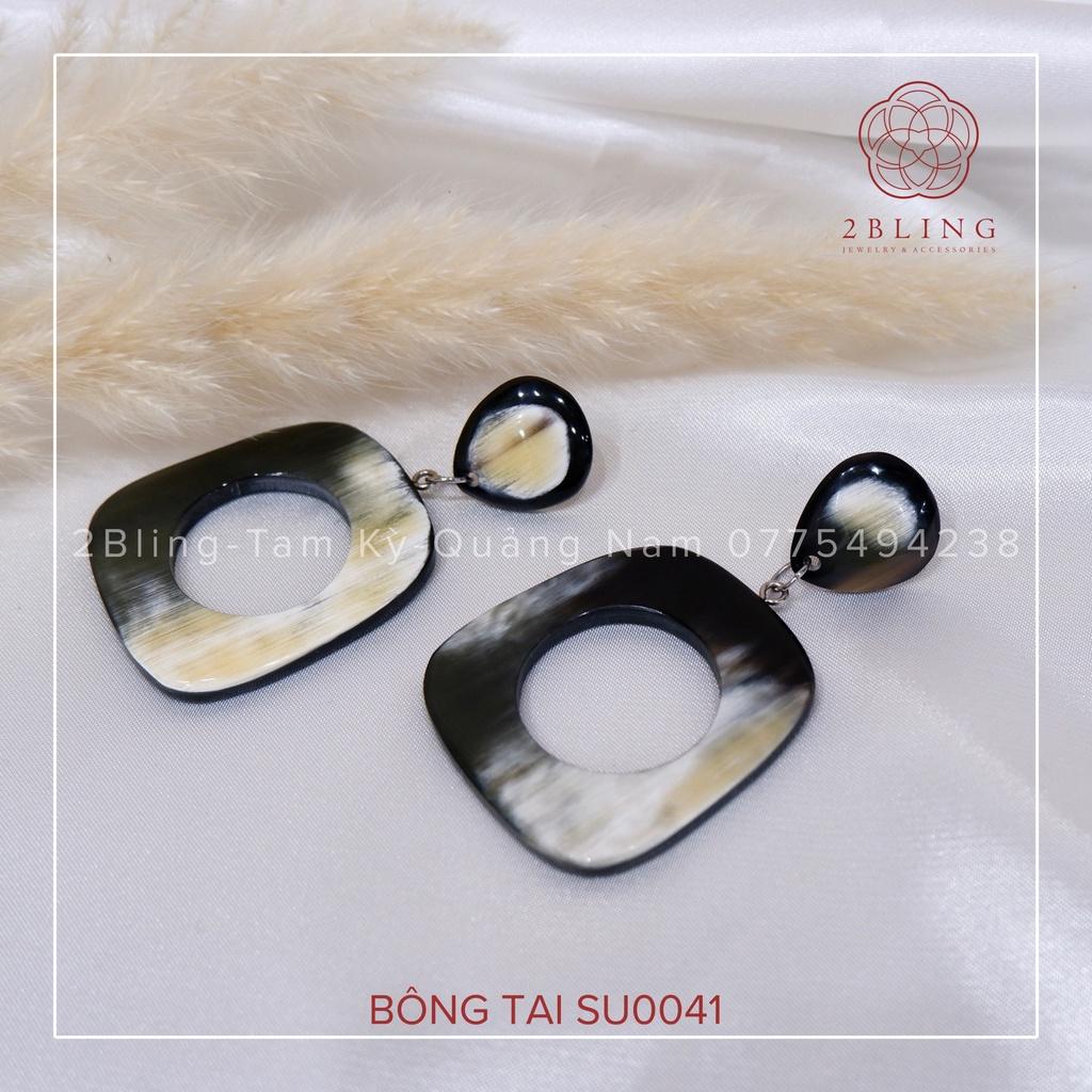 Bông tai sừng 2BLING thời trang SU0041