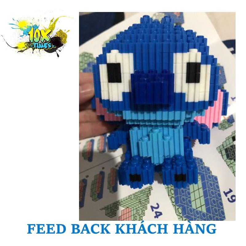 Đồ chơi lắp ráp 3D nhân vật hoạt hình stich - stitch cho bé, đồ chơi trẻ em lắp ráp dễ thương sáng tạo, quà tặng sinh nhật