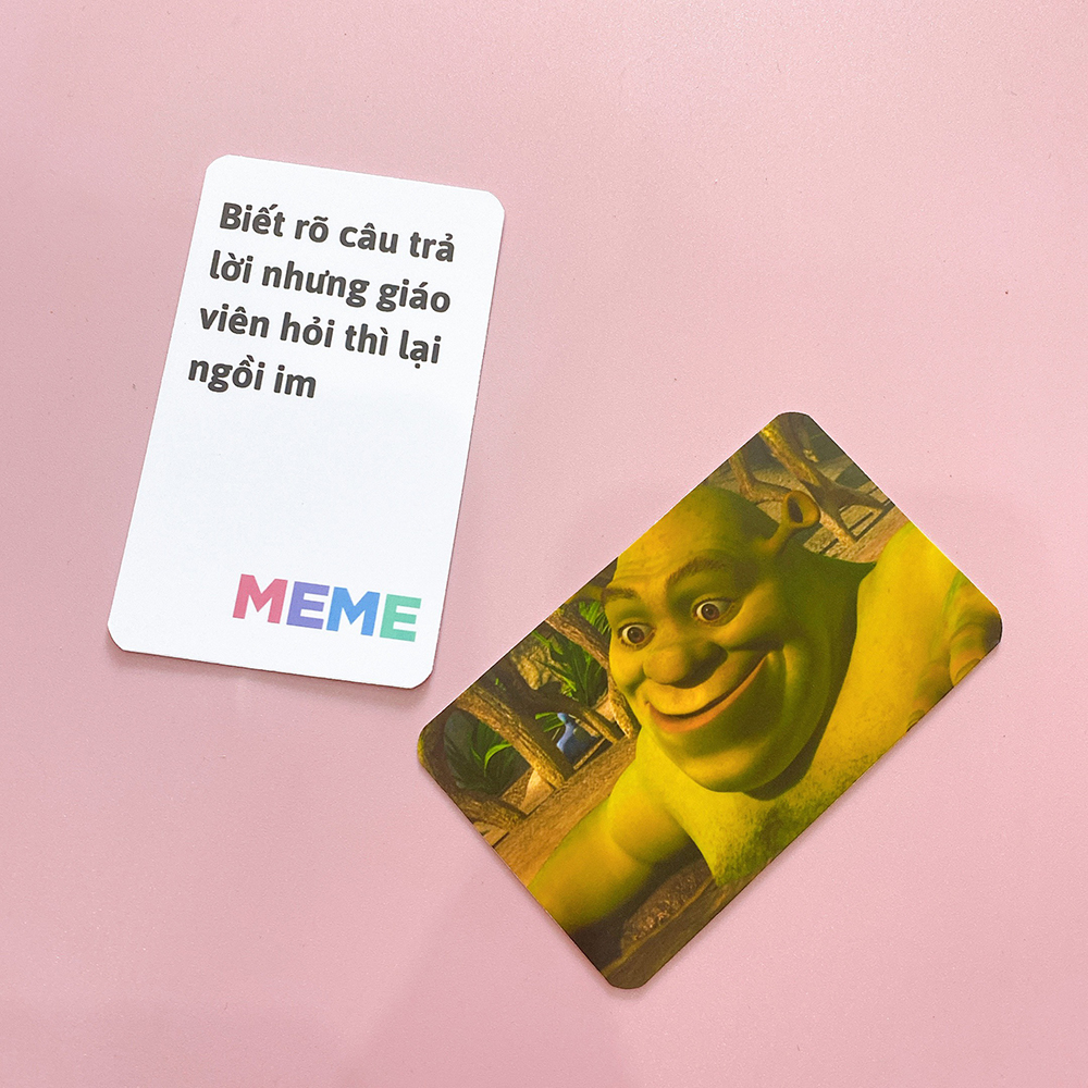 Bộ Bài Meme 70 Lá Drinking Game Uống Bia Tụ Tập Cùng Bạn Bè What Do You Meme Việt Hóa Siêu Hài