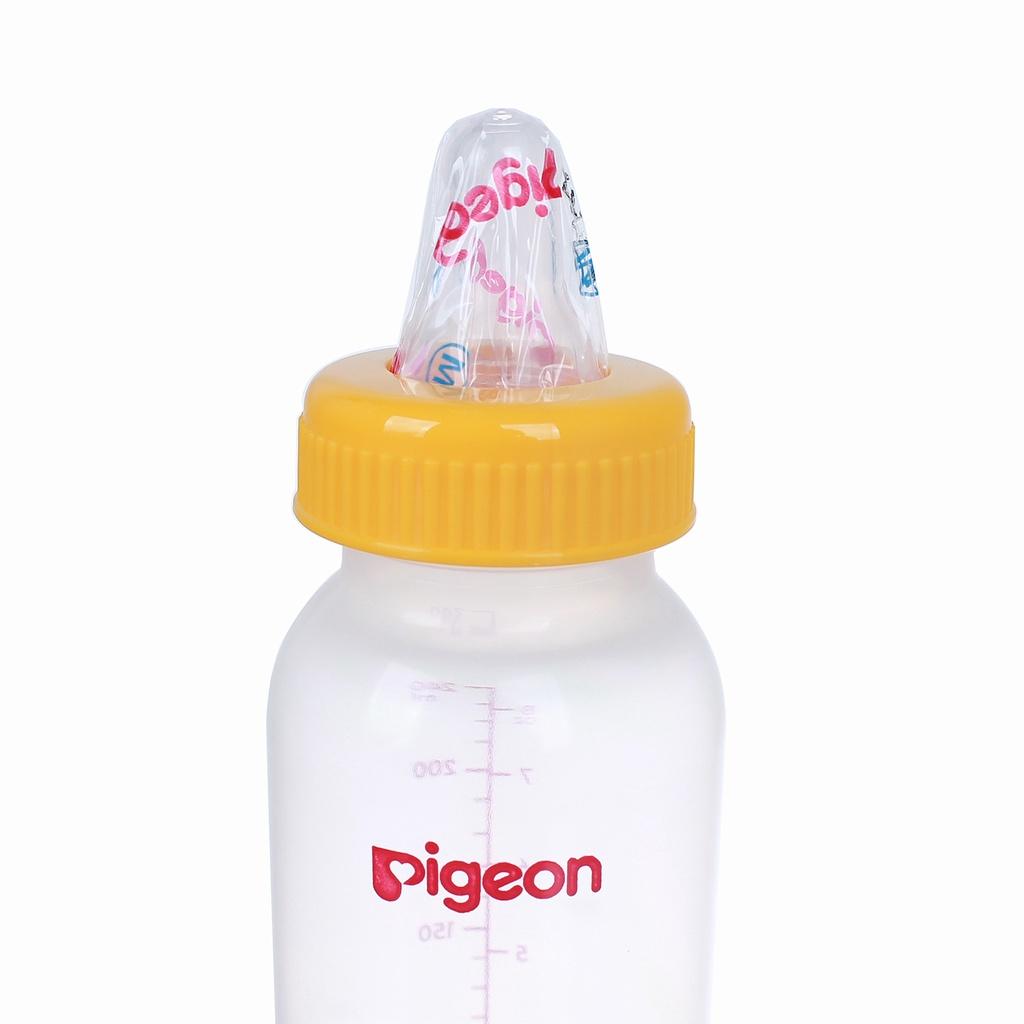 Bình sữa Pigeon 240ml nhựa PP tiêu chuẩn (&gt; 3 tháng)