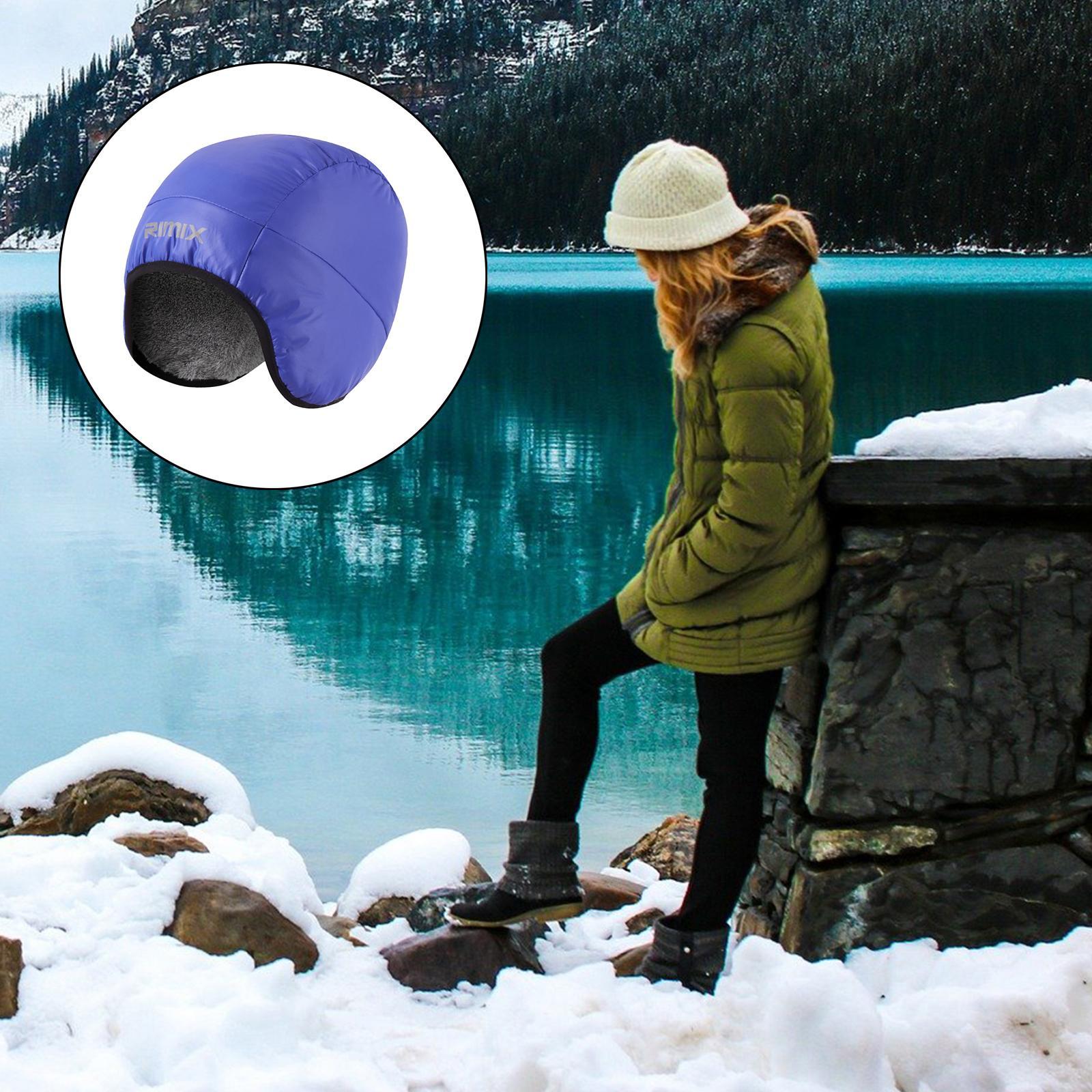 Duck Down Hat Thermal Waterproof for Camping Hunting