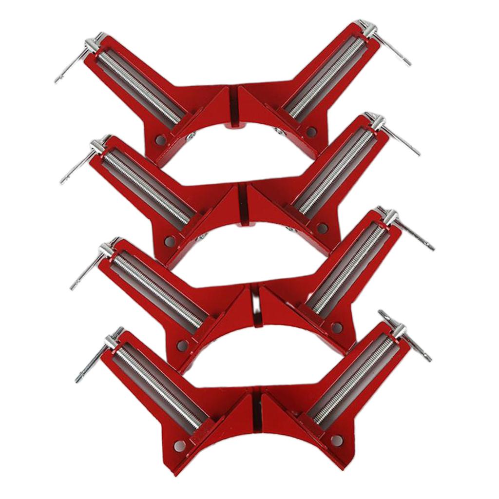 Hilabee 4 Gói 90 Độ Góc Kẹp Góc Ảnh Tranh Khung Kẹp