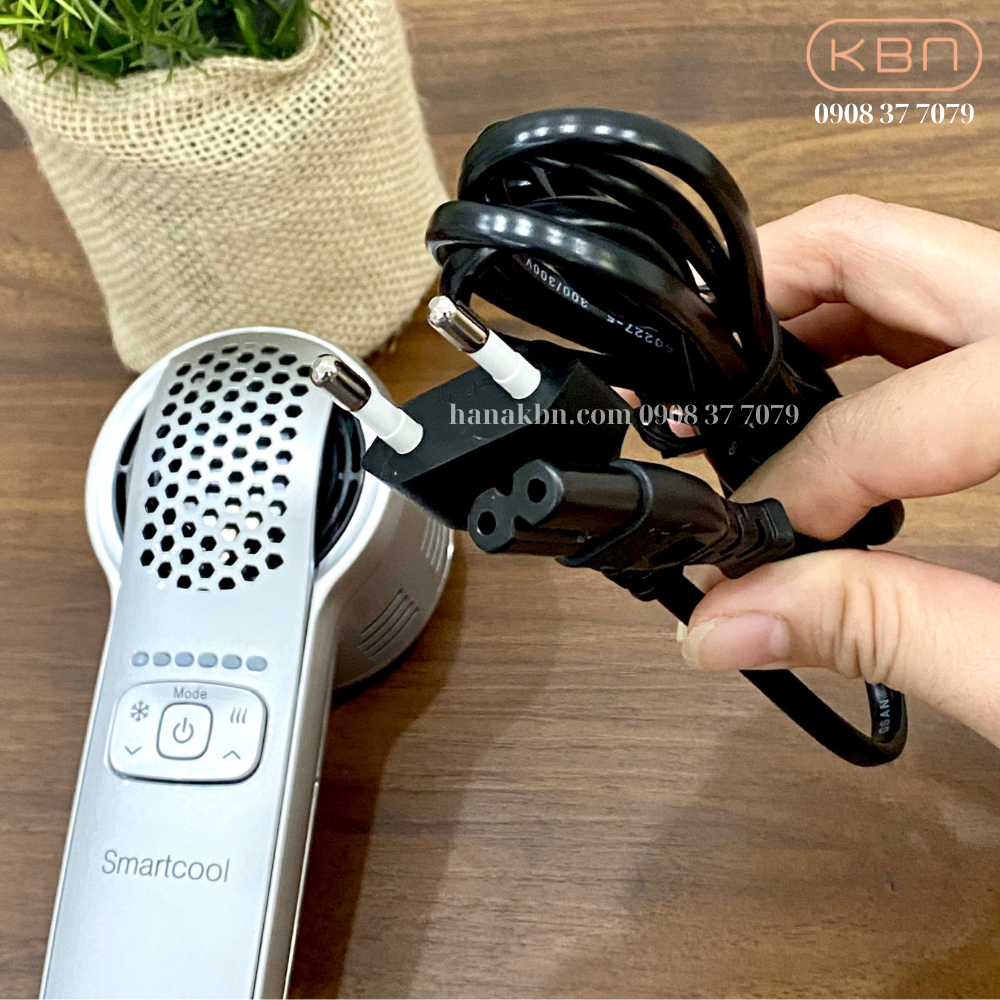Phụ Kiện Dây Nguồn Kết Nối Adapter Vào Nguồn Điện - Máy Điện Di Smart Cool Hàn Quốc Dành Cho Da Mặt