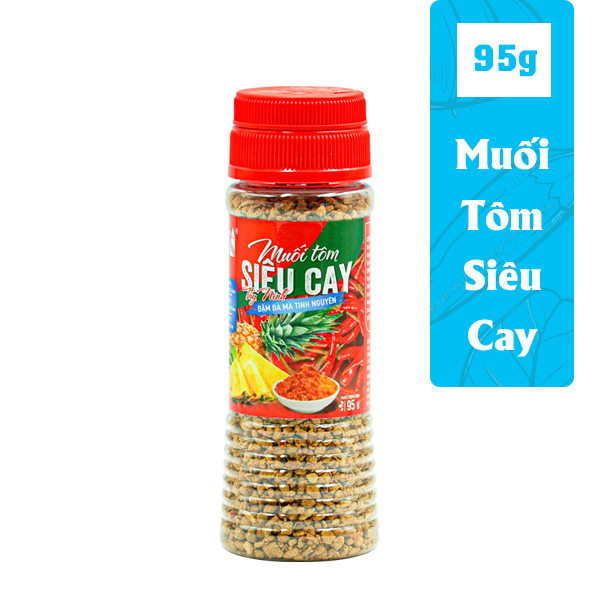 Muối Tôm Siêu Cay Tây Ninh Tinh Nguyên (95g)