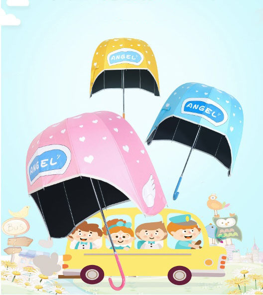 Dù đi nắng che mưa cho Trẻ Em Helmet Umbrella Cực Dễ Thương