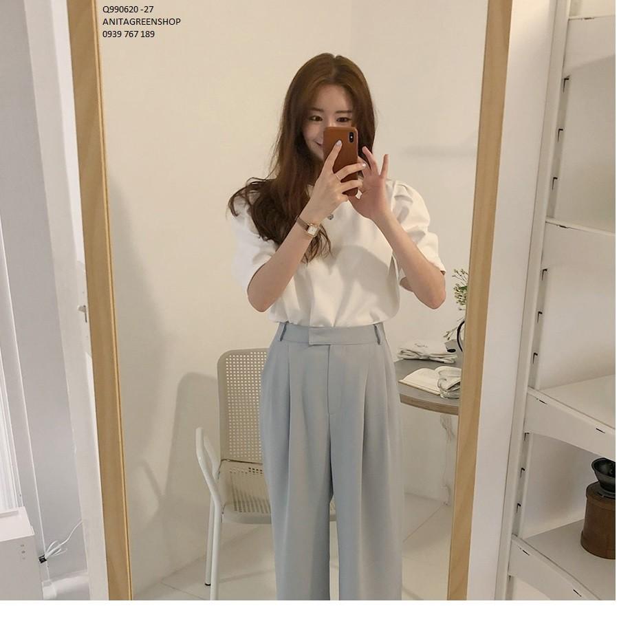 Q990620 ÁO KIỂU NỮ TAY LỠ