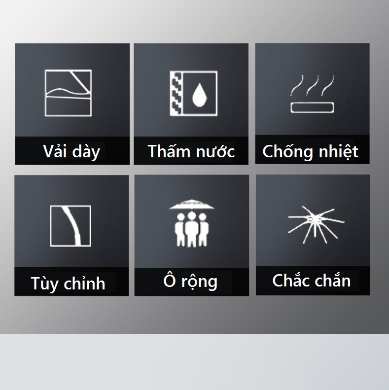 Ô Câu Cá 2 Tầng Ô Dù Che Nắng Mưa Thiết Kế 3D Tinh Xảo - Bạch Hổ Cao Cấp Chống Tia UV Cực Tốt, Thiết Kế 3D Tinh Xảo OCC01 - Sanami Fishing