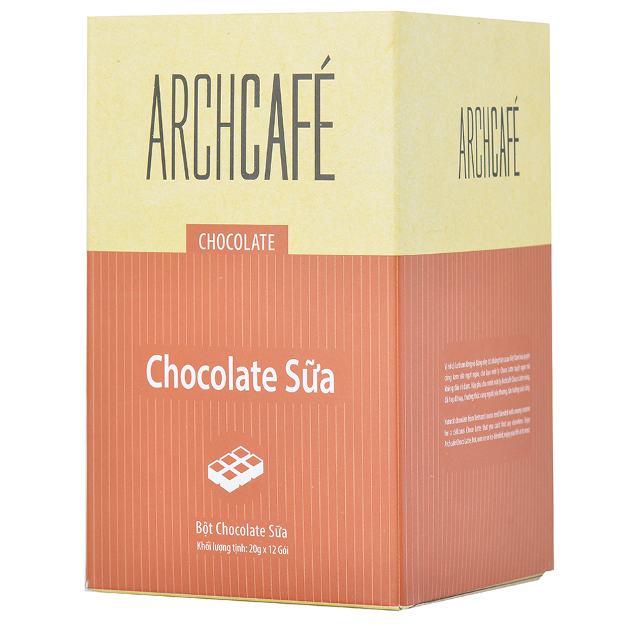 Bột Chocolate Sữa Archcafe 12 gói