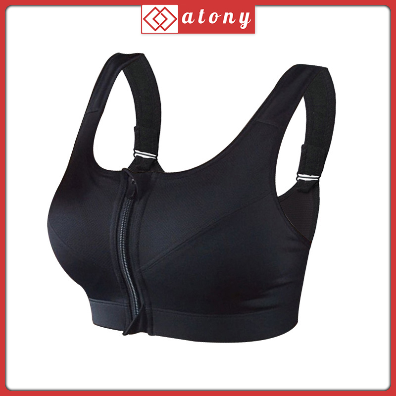 Áo Ngực Thể Thao Nữ ATONY Có Khóa Cao Cấp - Áo Bra Tập Gym, Fitness, Tập Yoga, Tập Aerobic, Chạy Bộ